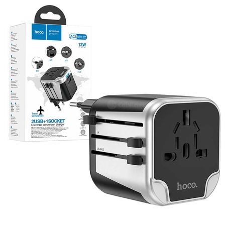 Hoco AC5 Level Wall charger with plug Converter