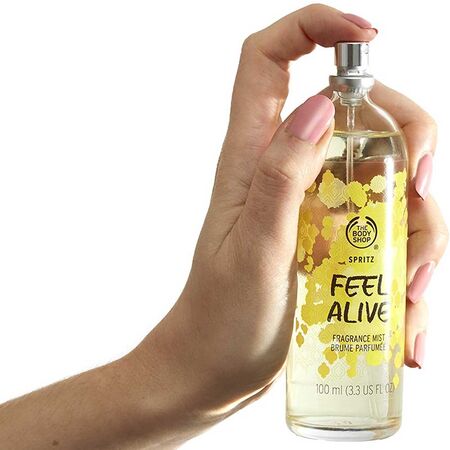 The Body Shop Feel Alive Spritz Fragrance Mist 100ml