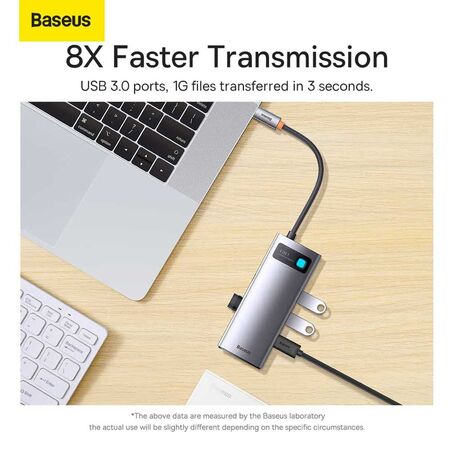 Baseus Starjoy 4 Port USB 3.0 Type-C Hub Adapter