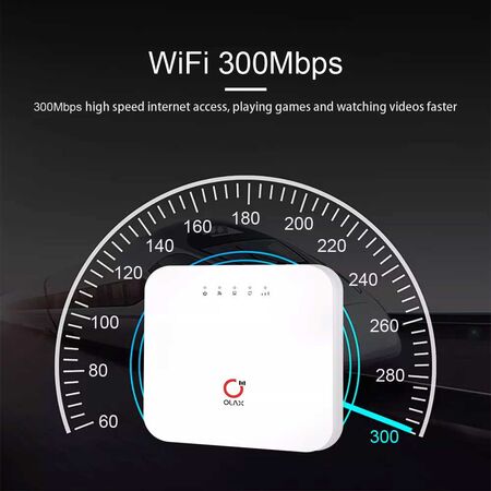 Olax AX6 PRO 4G Mini CPE WiFi Router 4000mAh