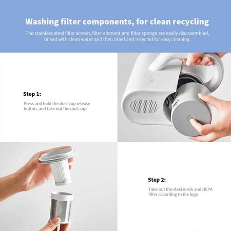 Xiaomi Mijia UV Sterilization Anti-Mites Mattress Vacuum Cleaner