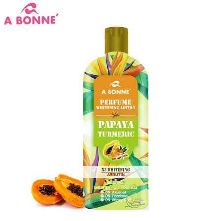 A Bonne Perfume Papaya & Turmeric Whitening Lotion 300ml
