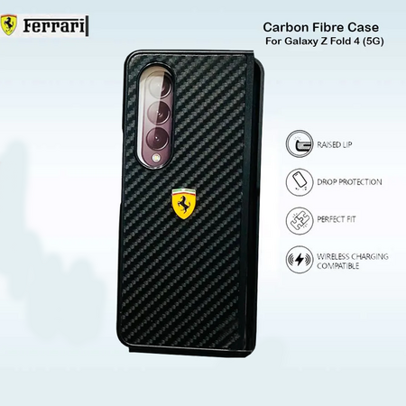 Ferrari Carbon Fibre Case for Samsung Galaxy Z Fold 4 (5G)