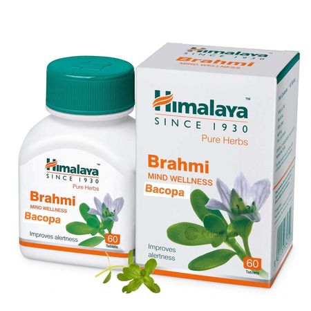 Himalaya Pure Herbs Brahmi Mind Wellness 60 Tablets