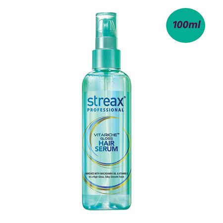 Streax Professional Vitariche Gloss Hair Serum 100ml