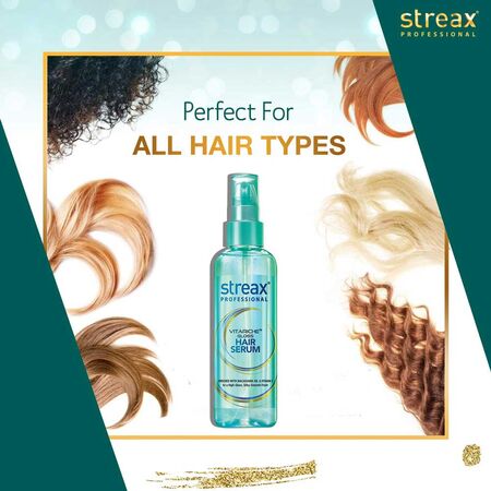 Streax Professional Vitariche Gloss Hair Serum 100ml Streax Professional Vitariche Gloss Hair Serum 100ml