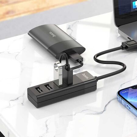 Hoco HB25 4-in-1 Type-C To USB Hub