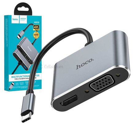 Hoco HB30 Type-C to HDMI Multificational Adapter