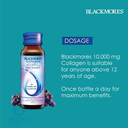 Blackmores Collagen 10,000mg Mixed Collagen with Apple Juice