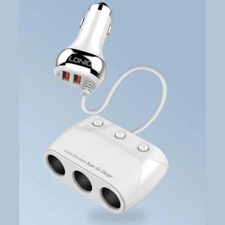 LDNIO C504 Slot Socket Adapter Plug LDNIO C504 Slot Socket Adapter Plug