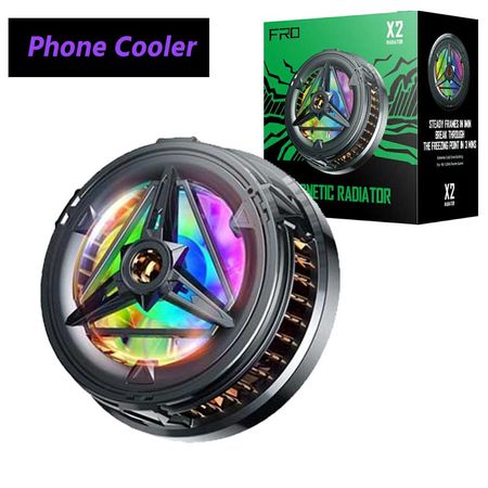 Plextone X2 RGB Gaming Phone Cooler Radiator