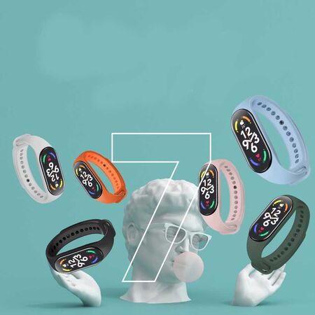 Xiaomi Mi Band 5 Silicone Wrist Bands Strap