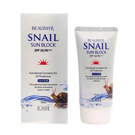 Beaumyr Snail Sun Block SPF 50 PA+++ 70ml