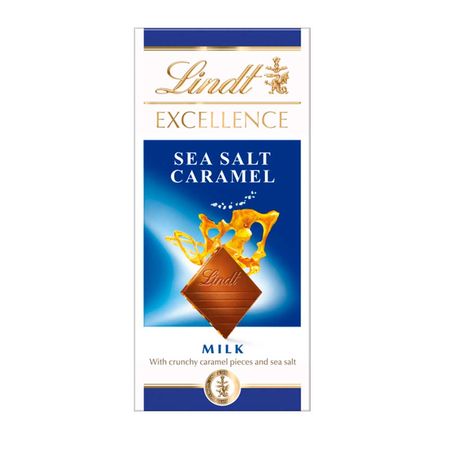 Lindt Excellence Milk Sea Salt & Caramel Bar 100g