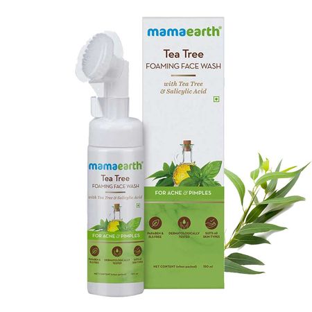 Mamaearth Tea Tree Foaming Face Wash with Tea Tree & Salicylic Acid 150ml