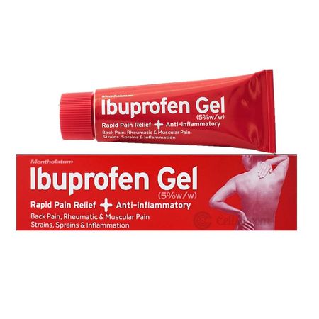 Mentholatum Ibuprofen Gel 5% Rapid Pain Relief 50g