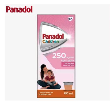 Panadol Children Suspension Orange Flavour 60ml