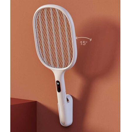 Xiaomi Qualitell S1 Smart Digital Display Electric Mosquito SwatterXiaomi Qualitell S1 Smart Digital Display Electric Mosquito Swatter