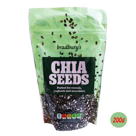 Bradbury's Chia Salvia Hispanica Seeds 200g