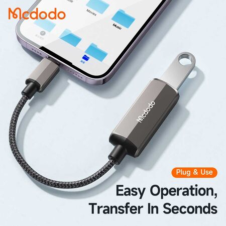 Mcdodo 2 in 1 USB to lightning OTG Converter Adapter