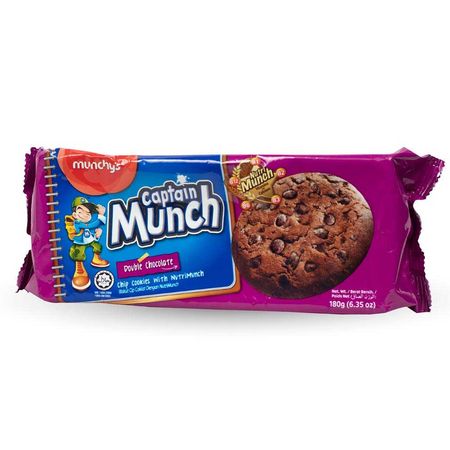 Munchy’s Captain Munch Double Chocolate 180g