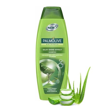 Palmolive Natural Silky Shine Shampoo With Aloe Vera 350ml