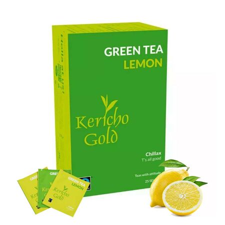 Kericho Gold Green Tea & Lemon 25 Pcs