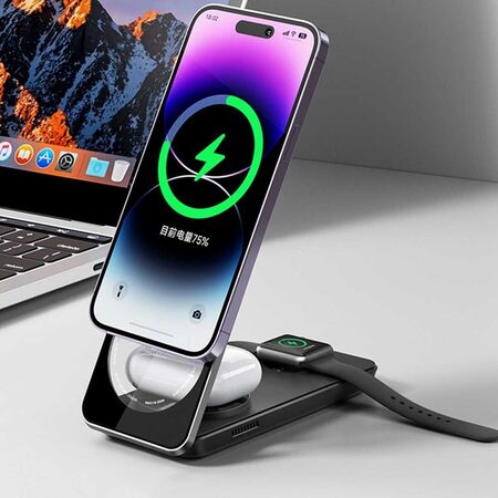 Mcdodo 3 in 1 Magnetic Wireless Charging Station 25W Mcdodo 3 in 1 Magnetic Wireless Charging Station 25W