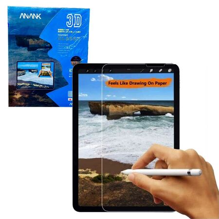 Anank Paperlike 3D Tempered Glass Screen protector for iPad