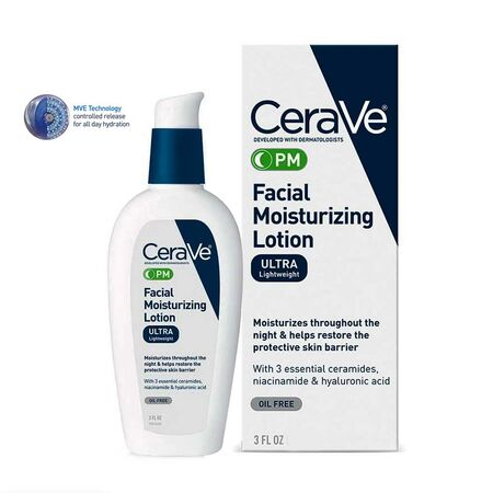CeraVe PM Facial Moisturizing Lotion for Normal to Oily Skin 60ml