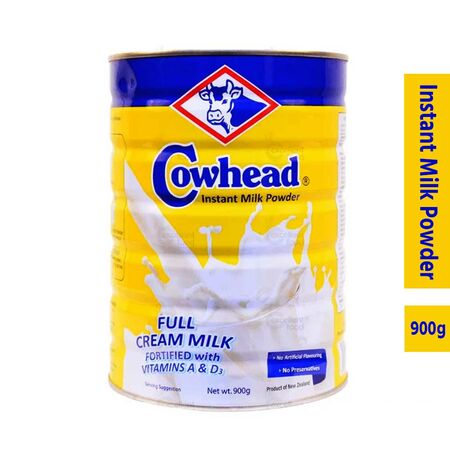Cowhead Full Cream Instant Milk Powder 900g