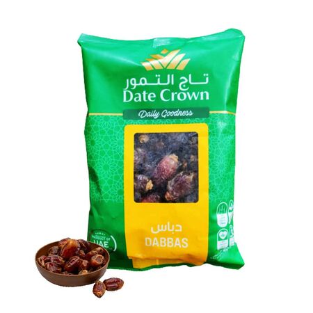 Date Crown Dabbas Premium Dates (Khejur) 400g
