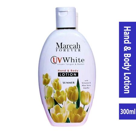 Mareah Forever Summer UV White Hand & Body Lotion 300ml