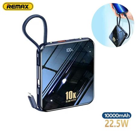 Remax RPP-285 22.5W Power Bank with Cable 10000mAh
