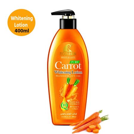 Roushun Carrot Whitening Skin Care Body Lotion 400ml