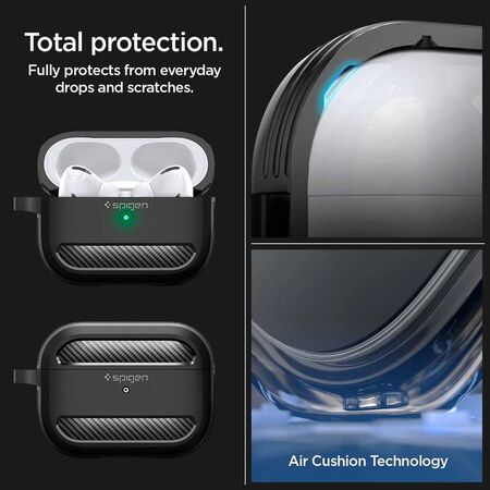 Spigen Rugged Armor Designed Case for Airpods Pro 2