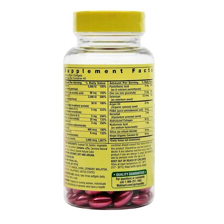 Spring Valley Hair, Skin & Nails Dietary Supplement Gel Capsules 120 Tablets Spring Valley Hair, Skin & Nails Dietary Supplement Gel Capsules 120 Tablets
