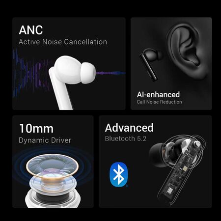 Ugreen HiTune T3 ANC Wireless Earbuds Ugreen HiTune T3 ANC Wireless Earbuds