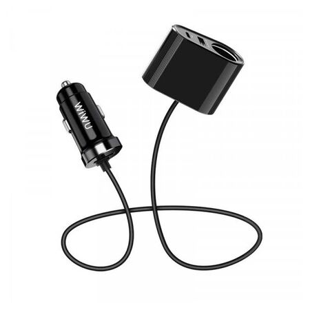 WiWU QC300 Type C Multi-functional PD 42W Car Charger