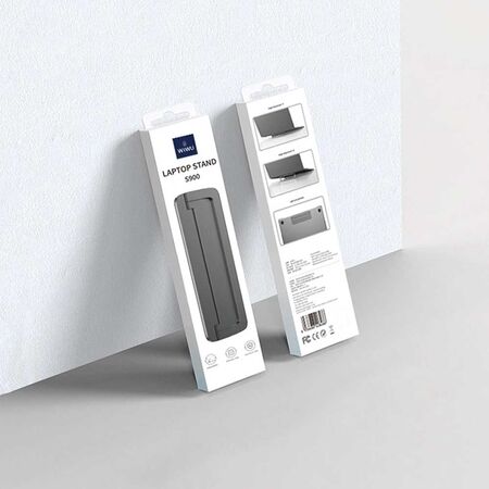 WiWU S900 Adjustable Aluminum Laptop Stand Box Packaging