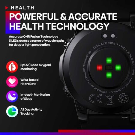 Zeblaze VIBE 7 Pro Amoled Display Smart Watch Zeblaze VIBE 7 Pro Amoled Display Smart Watch