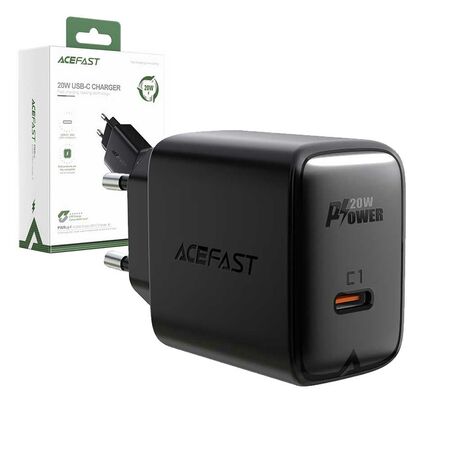Acefast A1 PD3.0 Single USB-C Fast Wall Charger 20W