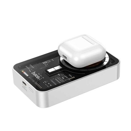 Hoco Q10A PD 20W Transparent Magnetic Fast Charging Power Bank 10000mAh Hoco Q10A PD 20W Transparent Magnetic Fast Charging Power Bank 10000mAh