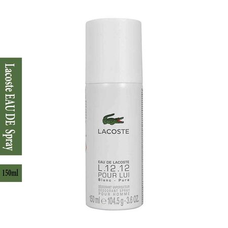 Lacoste Eau De L.12.12 Blanc-Pure Deodorant Spray 150ml