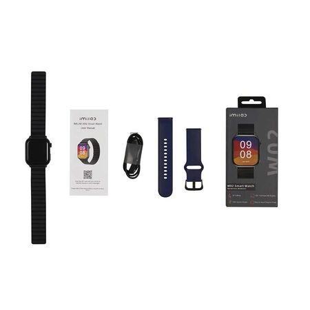 Xiaomi IMILAB W02 Bluetooth Smart Watch Box packeging Xiaomi IMILAB W02 Bluetooth Smart Watch Box packeging