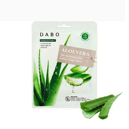 Dabo Aloe Vera First Solution Mask Pack 23g