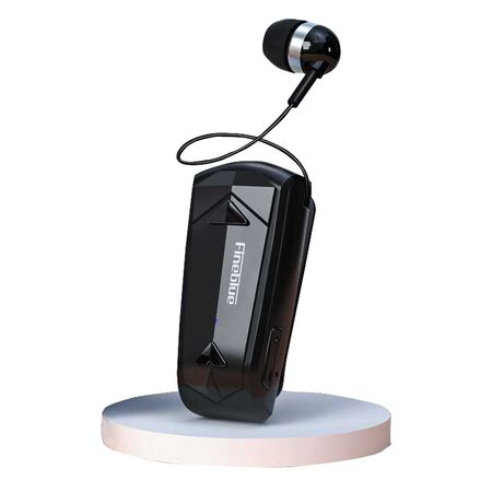 FineBlue F520 Bluetooth 5.3 Vibrating Retractable Clip Business Headset FineBlue F520 Bluetooth 5.3 Vibrating Retractable Clip Business Headset