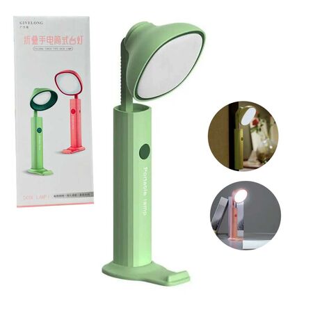 Givelong Rechargeable Folding Desk Wall Lamp