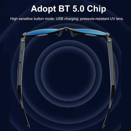 Lenovo Lecoo C8 Smart Sunglasses with Bluetooth Music & Call Support