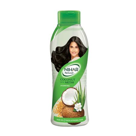 Nihar Naturals Coconut Hair Oil with Methi & Jasmine 400ml